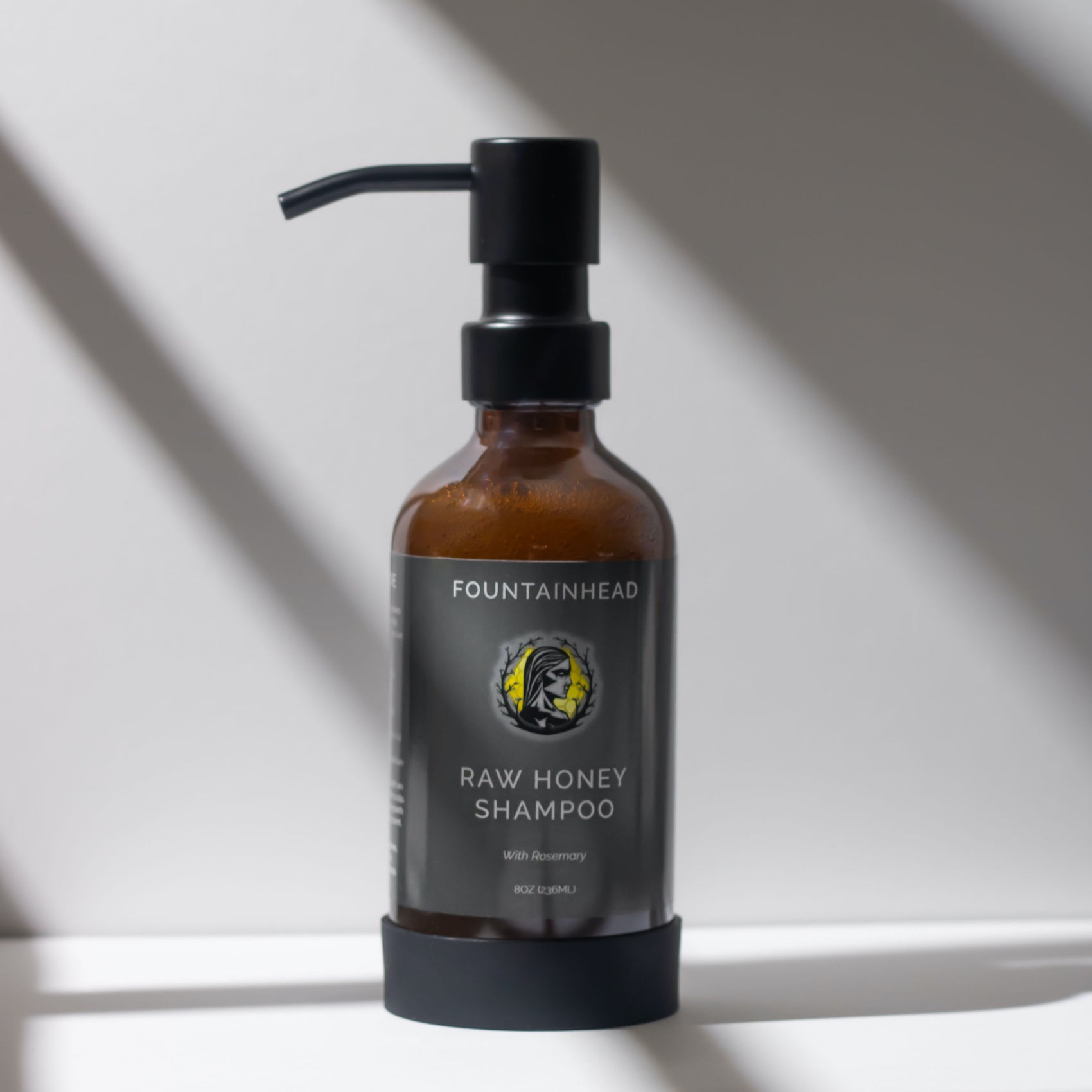pothead shampoo Raw Honey Shampoo Reusable Dispenser / Lemongrass
